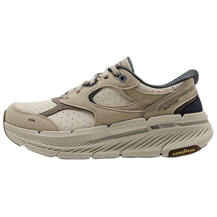 Skechers Slip Ins Breathable Lightweight Support Balance Cushioning Abrasion Resistant Running Shoes Women's Brown