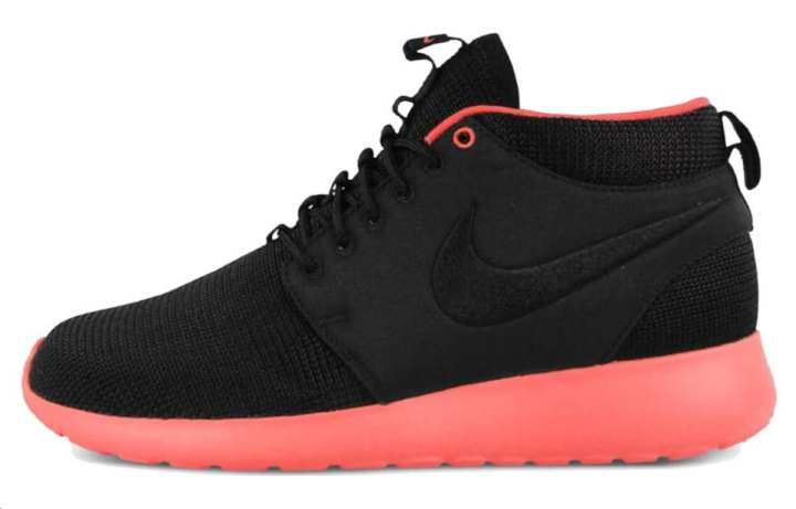 Nike Nike Rosherun Mid 'Black Atomic Red'