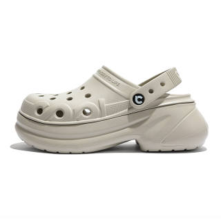 QINGKU Trendy Collection Clogs Women's Elegant Beige