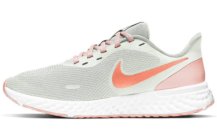 Nike Nike Revolution 5 White Orange Pearl Women's Wide