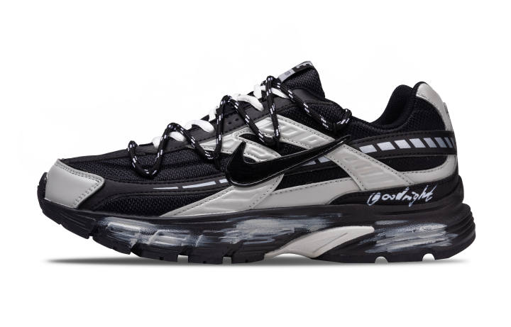 Nike Nike Initiator Cushioning Abrasion Resistant Breathable Low top Running Shoes Men's Black Gray