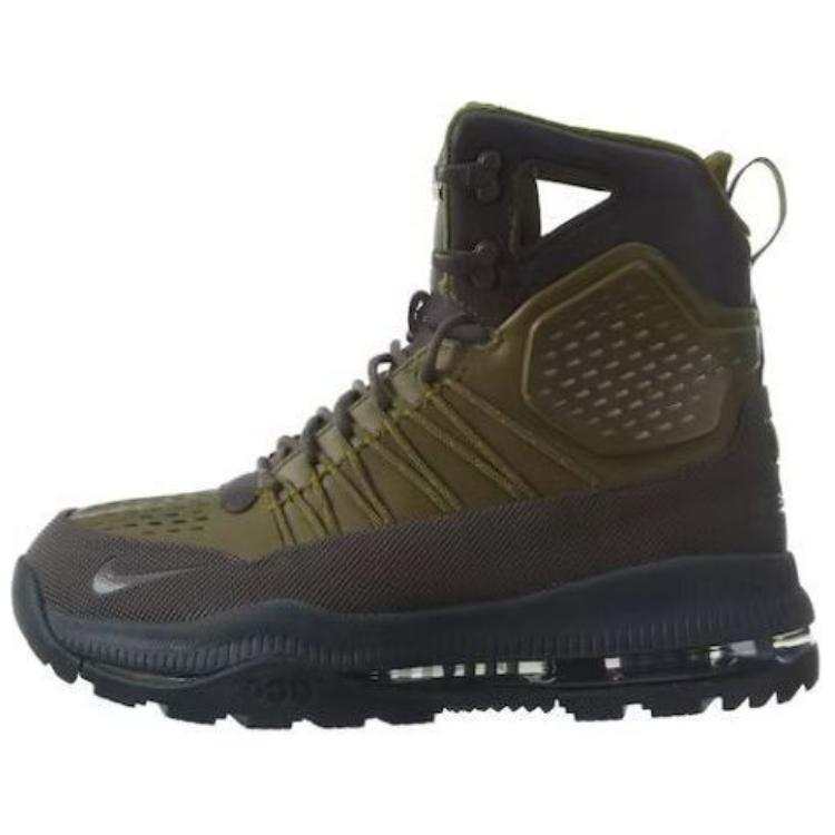 Nike Nike Zoom Superdome Cushioning Abrasion Resistant Cushioning, Wear Resistant High top Outdoor Shoes Men's Black Green
