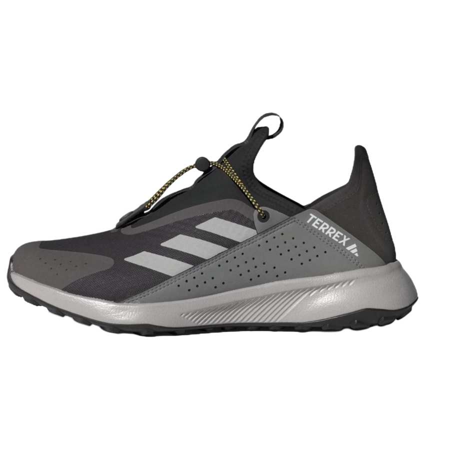 Adidas Adidas VOYAGER 21 Slip on Heat.Rdy Travel Abrasion Resistant Breathable Low top Outdoor Shoes Men's Brown Gray