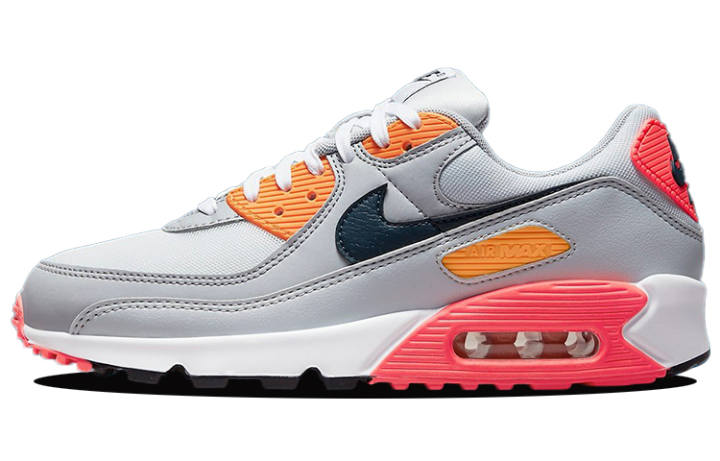 Nike Nike Air Max 90 'Grey Crimson Gold' Women's