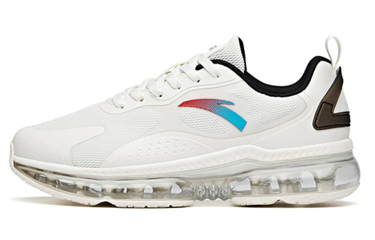 Anta Full Length Air Cushion Low top Running Shoes Men's White Black