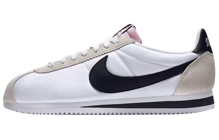 Nike Nike Cortez Slip Resistant Lightweight Non slip Lightweight Low top Casual Running Shoes Unisex Gray White Black 2017