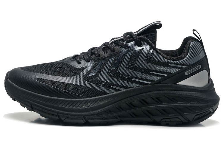 XTEP XTEP Kunwu Mesh Cushioning Breathable Low top Running Shoes Men's Black