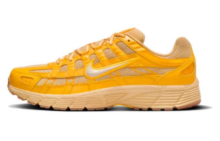 Nike Nike P 6000 Lace Up Slip Resistant And Breathable Low top Running Shoes Unisex Orange