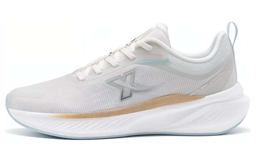 XTEP Tantang Lite Cushioning, Wear Resistant Low top Running Shoes Women's White Green