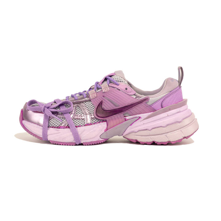 Nike Nike V2K Run Slip Resistant Abrasion Resistant Low top Running Shoes Women's Purple