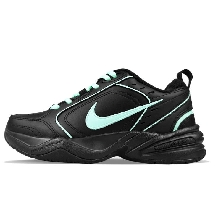 Nike Nike Air Monarch 4 Slip Resistant Slip Resistant Low top Chunky Sneakers Unisex Black