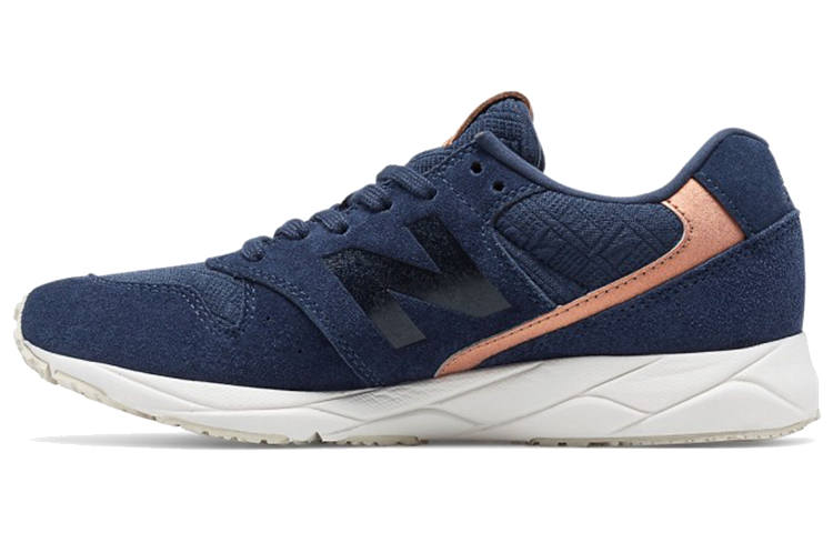New Balance New Balance NB 96 Comfortable Fabric Low top Running Shoes Women's Navy Blue