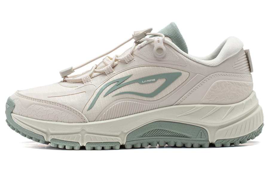 Li-Ning Li Ning Cushioning Low top Running Shoes Women's Pearl White