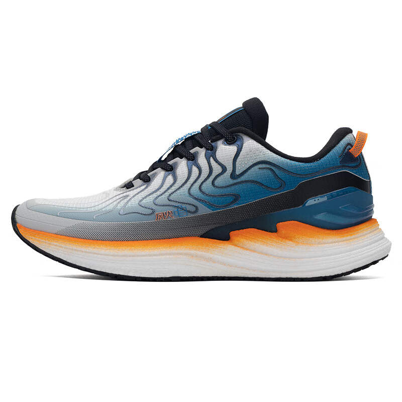 XTEP Slip Resistant Abrasion Resistant Slip Resistant Abrasion Resistant Low top Casual Running Shoes Men's