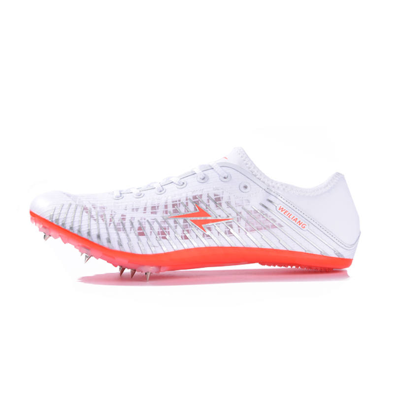 VICTORY LIGHT Breakthrough 199Pro 2.0 Low top Sprint Running Cleats Unisex White Orange