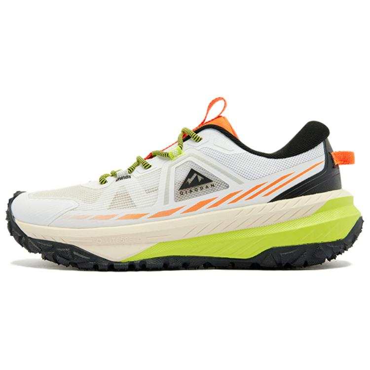 QIAODAN Slip Resistant Abrasion Resistant Slip Resistant Abrasion Resistant Low top Trail Running Shoes Men's