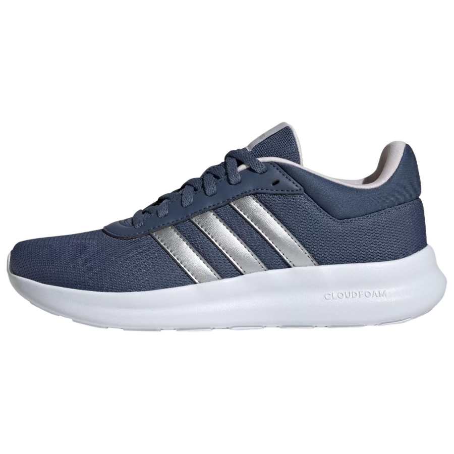 Adidas Adidas LITE RACER 4.0 Slip Resistant Abrasion Resistant Low top Casual Running Shoes Women's Blue