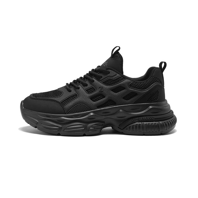 KYMOOU Slip Resistant, Abrasion Resistant, Height Increasing Low top Chunky Sneakers Men's