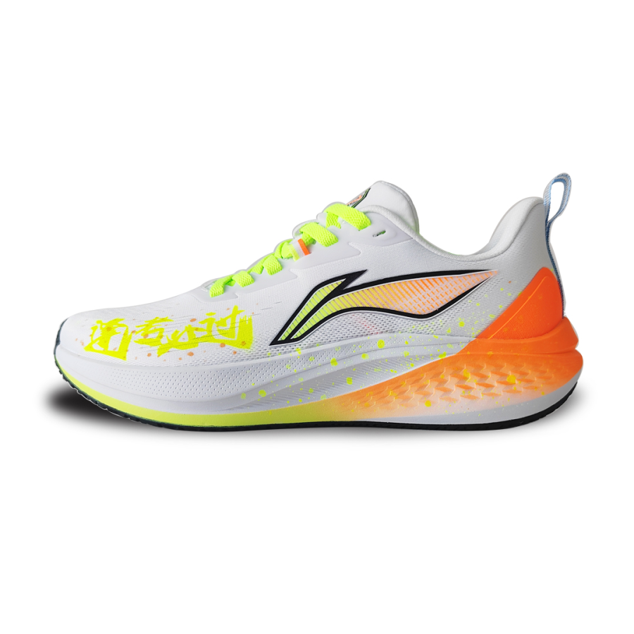 Li-Ning Li Ning Red Hare 7 Cushioning Slip Resistant Rebound Low top Running Shoes Men's White