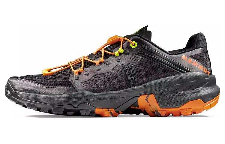 MAMMUT Sertig Comfortable Cushioning Low top Outdoor Shoes Men's Black Orange