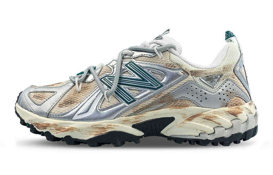 New Balance New Balance 610T Abrasion Resistant Low top Outdoor Shoes Unisex Silver Brown