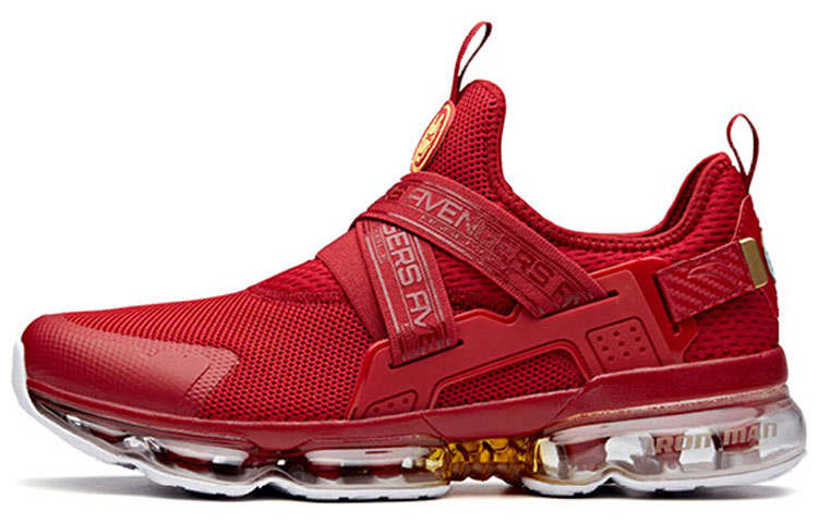 ANTA MARVEL x Anta Iron Man Non slip Lightweight Low top Running Shoes Men's Red
