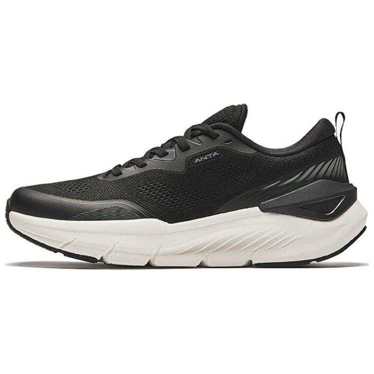Anta Breathable Lightweight Breathable And Lightweight Low top Running Shoes Women's Black White
