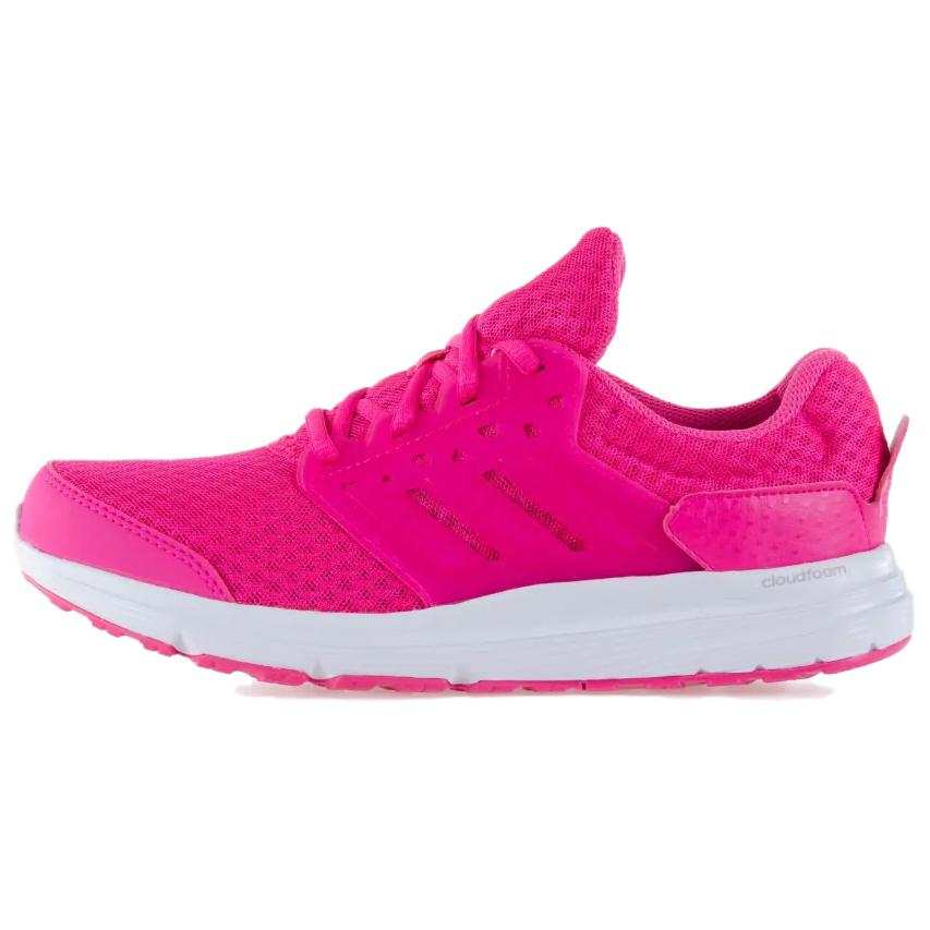 Adidas Adidas Galaxy 3 Slip Resistant Abrasion Resistant Low top Running Shoes Women's Red
