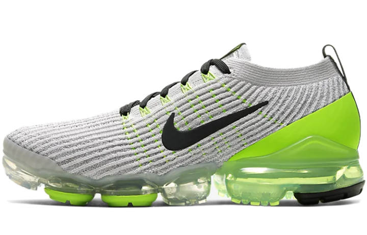 Nike Nike Air VaporMax Flyknit 3 Vast Grey Electric Green