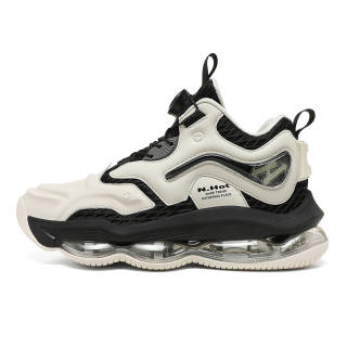 N·HOT Slip Resistant And Breathable Height Increasing Low top EVA Air Cushion Rubber Running Shoes Men's