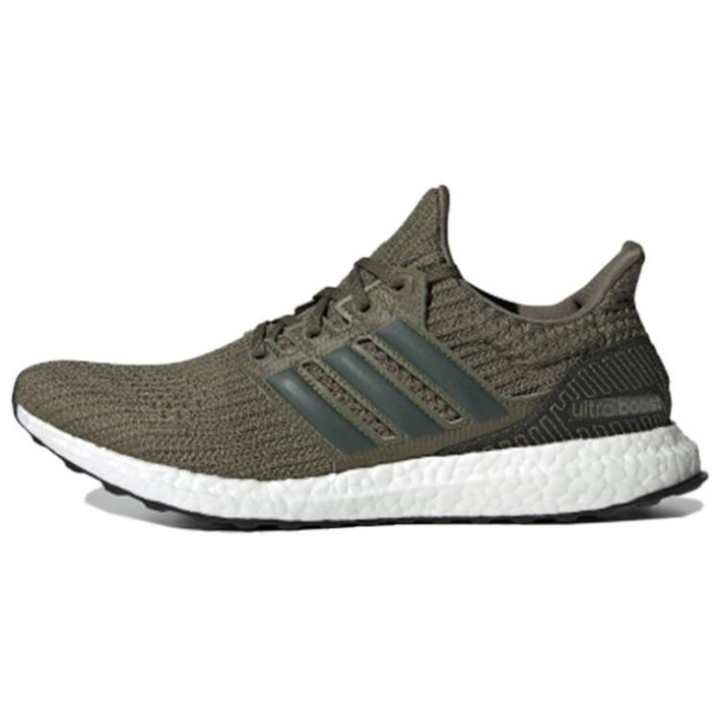 Adidas Adidas ULT Mesh, Textile Cushioning Low top Marathon Running Shoes Men's Army Green
