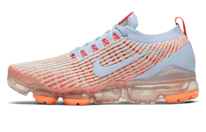 Nike Nike Air VaporMax Flyknit 3 Hydrogen Blue Orange Pulse Women's