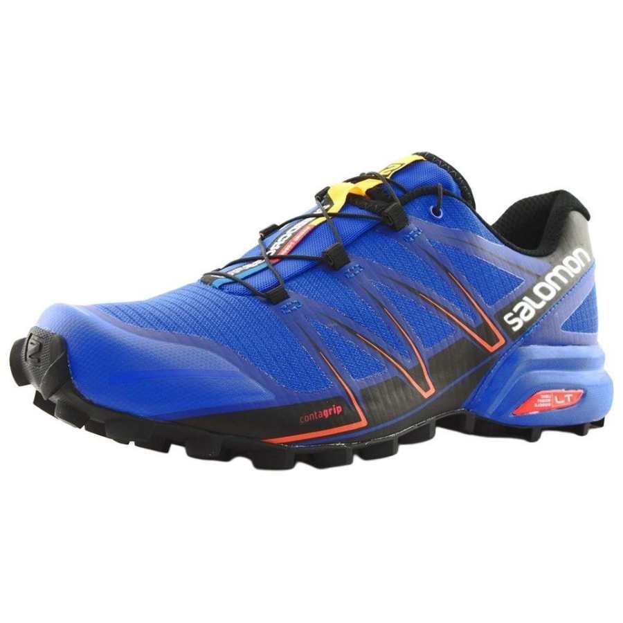 SALOMON SPEEDCROSS PRO Low top Running Shoes Men's Blue