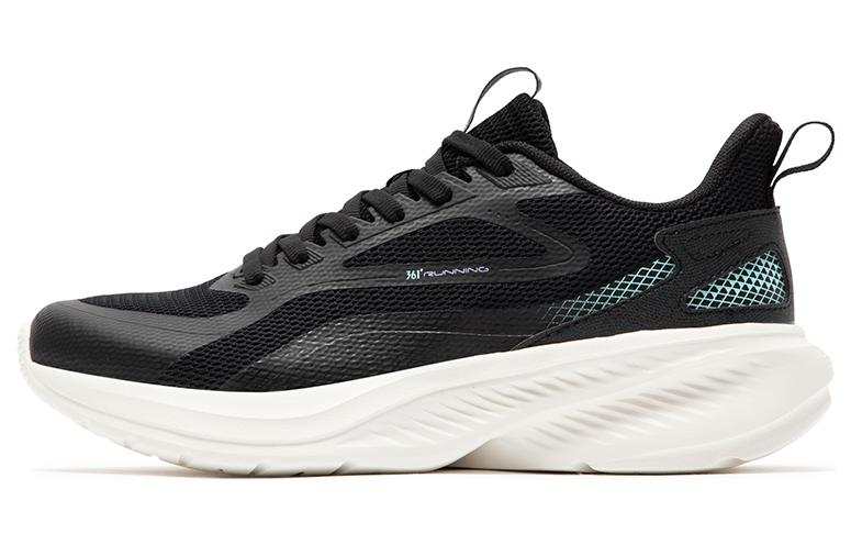 361° Athleisure Cushioning Lightweight Rebound Low top Running Shoes Women's Black