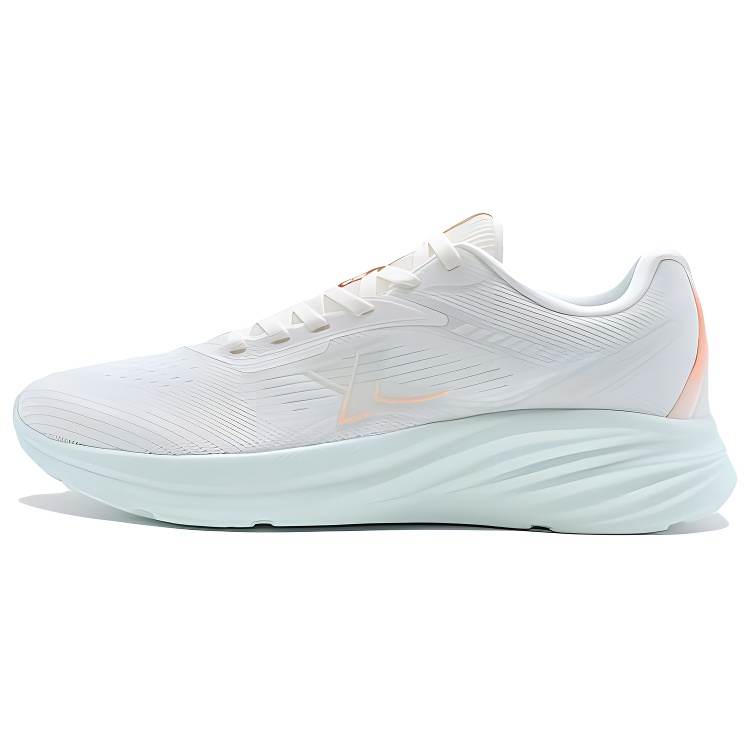 XTEP Comfortable Slip Resistant Abrasion Resistant Low top Running Shoes Women's White Green
