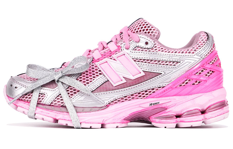 New Balance New Balance NB 1906R Cushioning Anti-Slip And Wear-Resistant Low-Top Casual Running Shoes Unisex Pink Silver