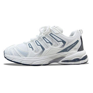 MQGAII Mesh Slip Resistant, Abrasion Resistant, Breathable Low top Running Shoes Unisex White