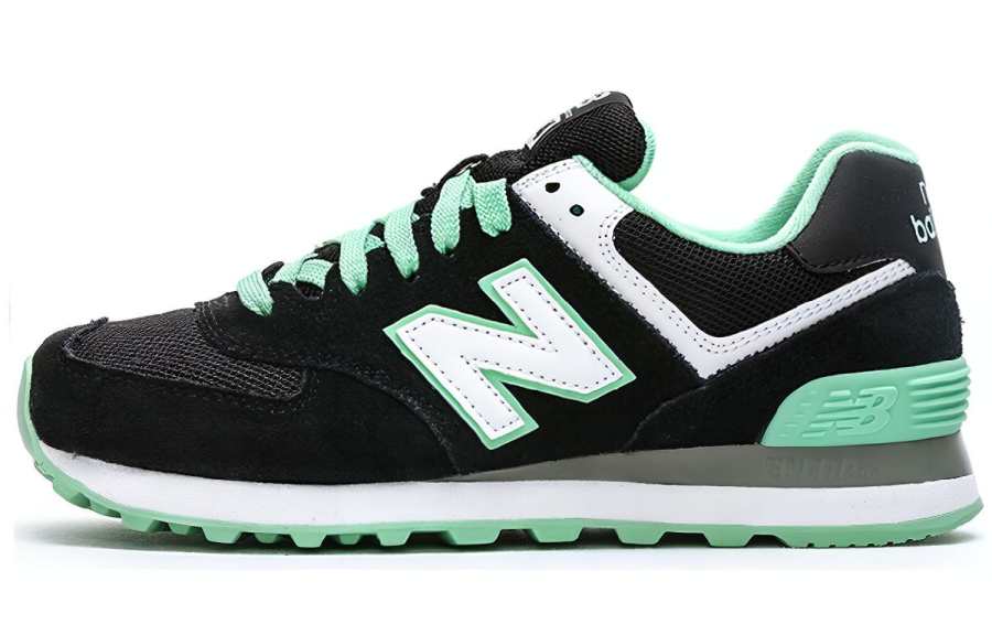 New Balance 574 Wmns New Balance 'Black Pistachio' Women's