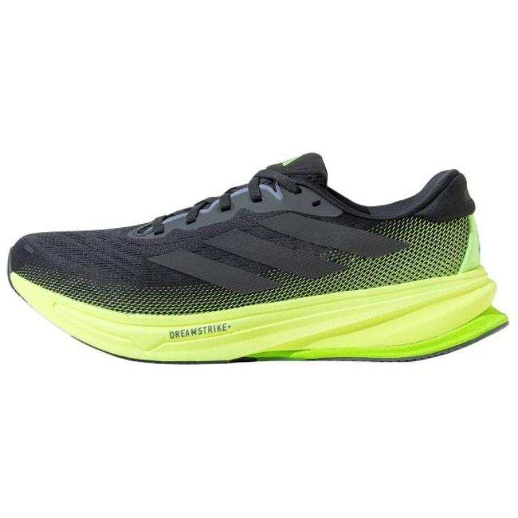 Adidas Adidas SUPERNOVA RISE 2 M Fabric Low top Casual Running Shoes Men's Black Green