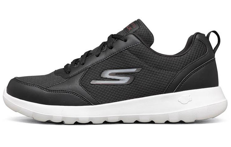 Skechers GO WALK Ma Mesh Abrasion Resistant Abrasion Resistant Low top Running Shoes Men's Black