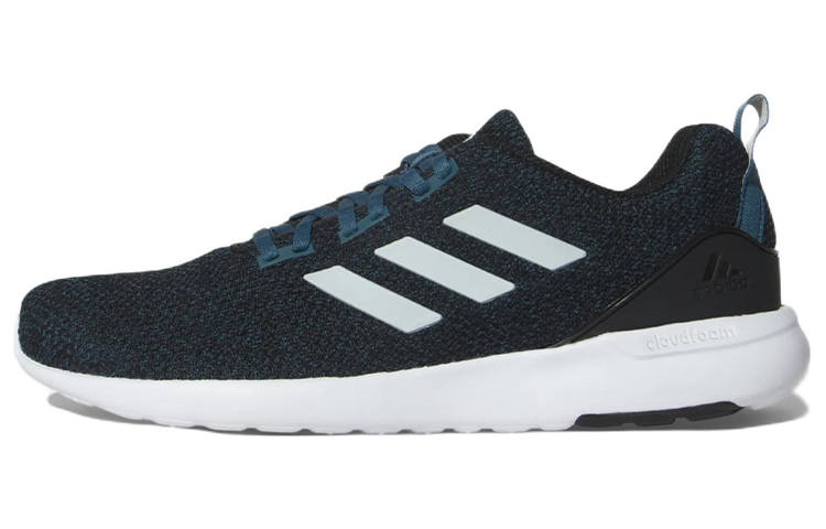 Adidas Adidas Swift Run Lightweight Fabric Slip Resistant Abrasion Resistant Low top Running Shoes Men's Dark Blue