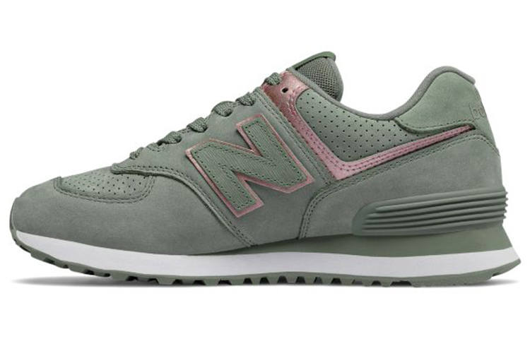 New Balance New Balance 574SeriesNubuck Green Women's