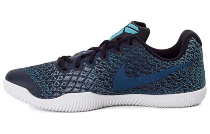 Nike Nike Mamba Instinct Comfortable Abrasion Resistant Breathable Low top Running Shoes Men's Blue
