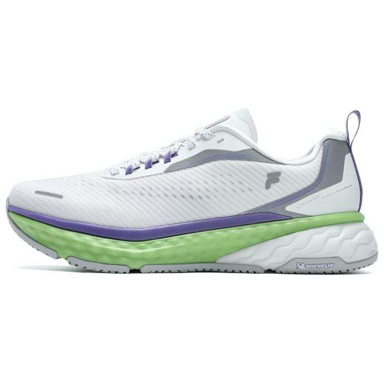 FILA SPD CHEETAH Abrasion Resistant Breathable Low top Running Shoes Men's White Green
