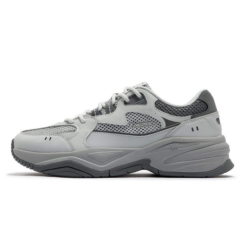 361° Sail Collection Breathable And Wear resistant Low top Chunky Sneakers Men's Gray