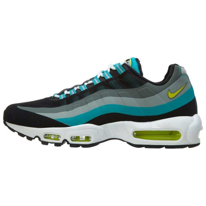 Nike Nike Air Max 95 No Sew Running Sneakers Black/Venom Green Turbo Green