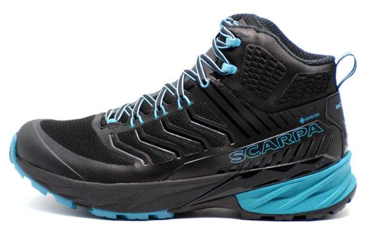 SCARPA Gale Rush Outdoor Shoes Men's High Top Black/Blue
