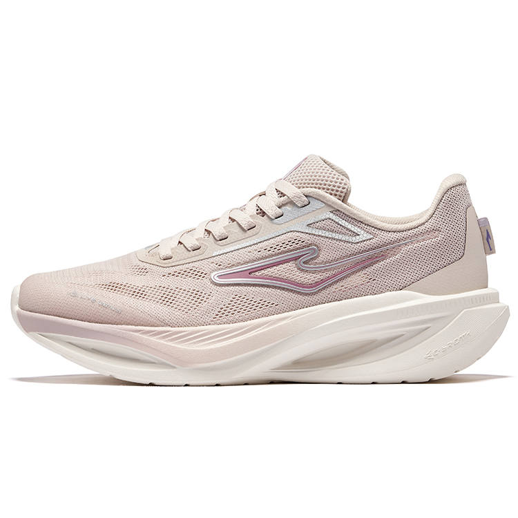 Erke Cushioning Rebound Low top City Commuting Running Shoes Women's Painted Gray Lip Stain
