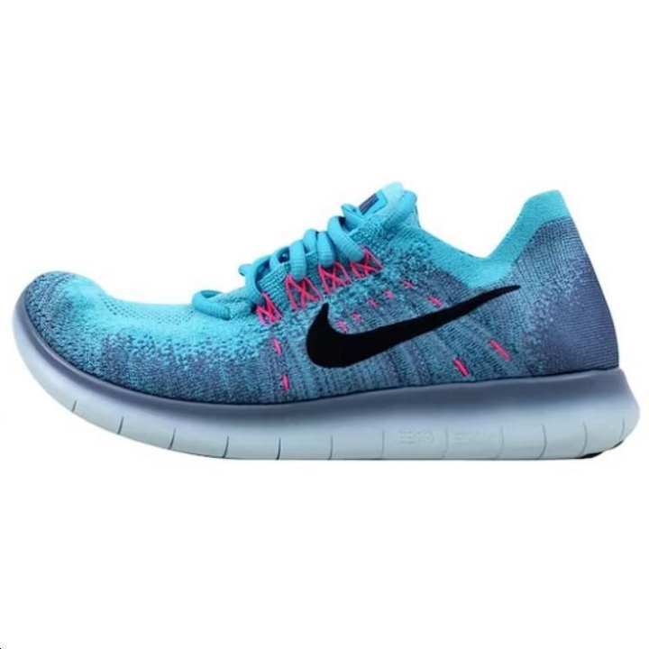 Nike Nike Free Rn Flyknit 2017 Work Blue/Dark Obsidian Women's