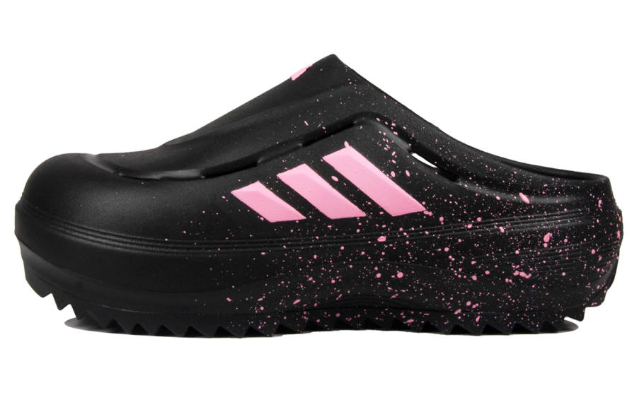 Adidas Adidas OZWAVE CLOG Abrasion Resistant Closed Toe Slippers Unisex Black Pink